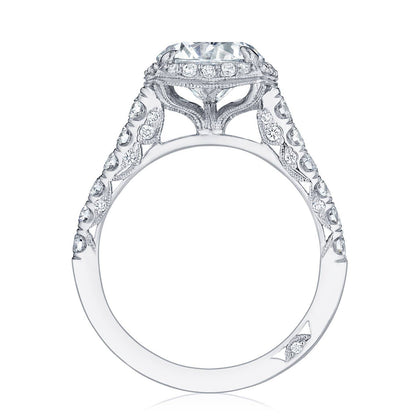Round Bloom Engagement Ring