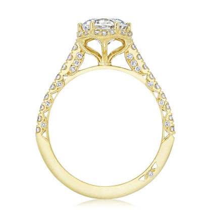Round Bloom Engagement Ring