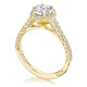 Round Bloom Engagement Ring