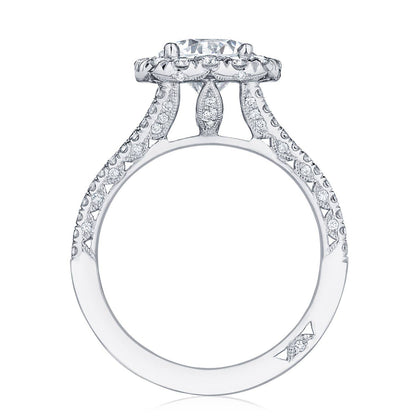 Round Bloom Engagement Ring