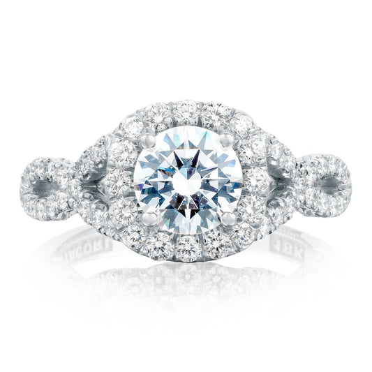 Round Bloom Engagement Ring