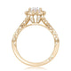 Round Bloom Engagement Ring