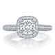 Round Bloom Engagement Ring