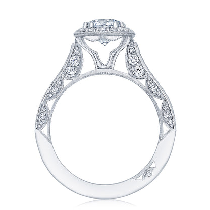 Round Bloom Engagement Ring