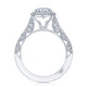 Round Bloom Engagement Ring