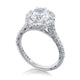 Round Bloom Engagement Ring