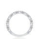 Marquise Shape Design Detail Wedding Band