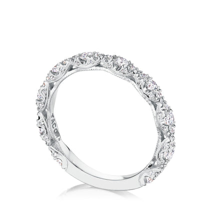 Marquise Shape Design Detail Wedding Band
