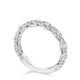 Marquise Shape Design Detail Wedding Band
