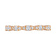 Marquise Shape Design Detail Wedding Band