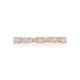 Tacori 18k Rose Gold Petite Crescent Diamond Wedding Band (0.56 CTW)