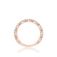 Tacori 18k Rose Gold Petite Crescent Diamond Wedding Band (0.56 CTW)