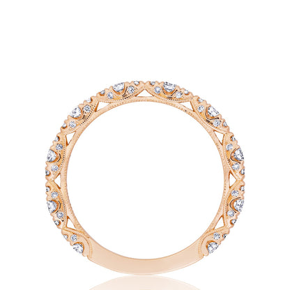 Marquise Shape Design Detail Wedding Band