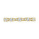 Marquise Shape Design Detail Wedding Band