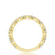 Marquise Shape Design Detail Wedding Band