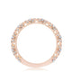 Marquise Shape Design Detail Wedding Band