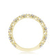 Marquise Shape Design Detail Wedding Band
