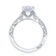 Emerald Solitaire Engagement Ring