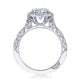 Round Bloom Engagement Ring