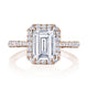 Emerald Bloom Engagement Ring