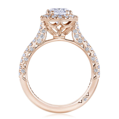 Oval Bloom Engagement Ring