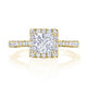Princess Bloom Engagement Ring