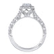 Pear Bloom Engagement Ring