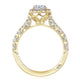 Pear Bloom Engagement Ring
