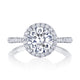 Round Bloom Engagement Ring