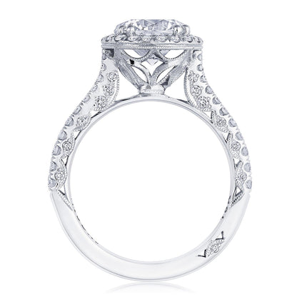 Round Bloom Engagement Ring