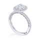 Round Bloom Engagement Ring