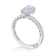 Oval Bloom Engagement Ring