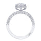 Round Bloom Engagement Ring