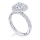 Round Bloom Engagement Ring