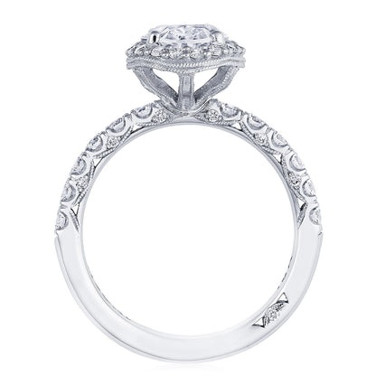 Oval Bloom Engagement Ring