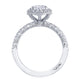 Oval Bloom Engagement Ring
