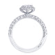 Round Bloom Engagement Ring