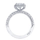 Emerald Bloom Engagement Ring