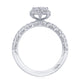 Princess Bloom Engagement Ring