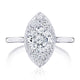 Round Bloom Engagement Ring