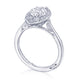 Round Bloom Engagement Ring