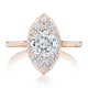 Round Bloom Engagement Ring