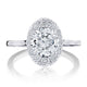 Round Bloom Engagement Ring