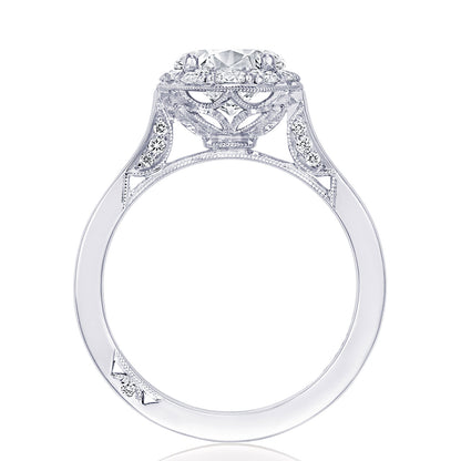 Round Bloom Engagement Ring