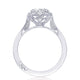 Round Bloom Engagement Ring