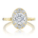 Round Bloom Engagement Ring