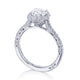 Round Bloom Engagement Ring