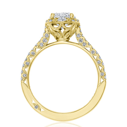 Round Bloom Engagement Ring