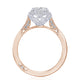 Round Bloom Engagement Ring