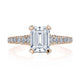 Emerald Solitaire Engagement Ring